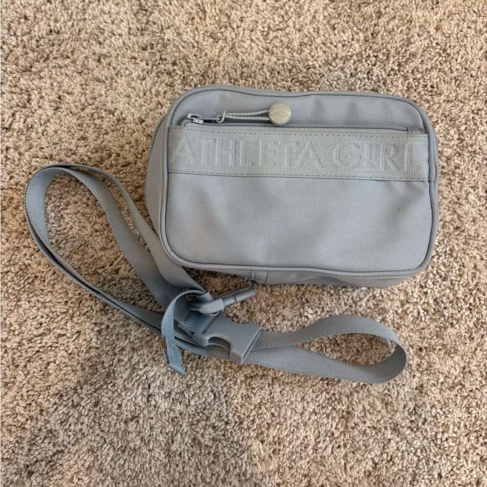 Athleta Girl Always Belt Bag – Light Blue – Adjustable Waist/Crossbody